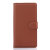 Olixar Leather-Style Sony Xperia M4 Aqua Wallet Case - Brown 3