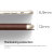 Elago iPhone 6S Plus / 6 Plus Leather Flip Case - Gold & Brown 2
