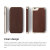 Elago iPhone 6S Plus / 6 Plus Leather Flip Case - Gold & Brown 5