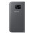 Official Samsung Galaxy S7 Edge Flip Wallet Cover - Black 3