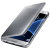 Funda Oficial Samsung Galaxy S7 Edge Clear View - Plata 5