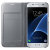 Funda Samsung Galaxy S7 Oficial LED Flip Wallet - Plateada 2
