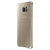 Officiele Samsung Galaxy S7 Edge Clear Cover - Goud 3