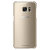 Funda Official Samsung Galaxy S7 Edge Clear Cover - Oro 4