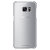 Funda Official Samsung Galaxy S7 Edge Clear Cover - Plata 2
