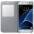 Original Samsung Galaxy S7 Tasche S View Premium Cover in Silber 4