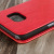 Olixar Leather-Style Samsung Galaxy S7 Wallet Stand Case - Red 3