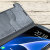 Olixar Kunstledertasche für das Samsung Galaxy S7 Edge in Schwarz 6