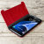 Olixar Leather-Style Samsung Galaxy S7 Edge Lommebok Deksel - Rød 13