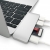 Satechi USB-C Adapter & Hub mit USB Lade- Anschluss in Silber 4