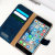 Hansmare Calf iPhone 6S / 6 Wallet Case - Blauw 8