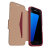 OtterBox Strada Series Samsung Galaxy S7 Ledertasche in Rot 2