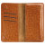 Jison Case Genuine Leather Universal Smartphone Wallet Case - Brown 3
