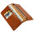 Jison Case Genuine Leather Universal Smartphone Wallet Case - Brown 4