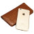 Jison Case Universale Smartphone Ledertasche Wallet Case in Braun 5