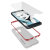 Ghostek Cloak Galaxy S6 Edge Plus Puhelimelle – Läpinäkyvä/Punainen 3