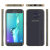 Ghostek Cloak Samsung Galaxy S6 Edge Plus Tough Case - Clear / Gold 3