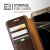 VRS Dandy Leather-Style Galaxy S7 Edge Wallet Case - Bruin 2