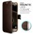 VRS Design Dandy Leather-Style Galaxy S7 Edge Wallet Case - Brown 4