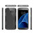 Ghostek Cloak Samsung Galaxy S7 Tough Case - Clear / Black 2