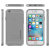 Ghostek Cloak iPhone 6S / 6 Tough Case Hülle in Klar / Silber 6