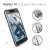 Ghostek Cloak iPhone 6S / 6 Puhelimelle – Läpinäkyvä/Harmaa 2
