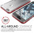 Coque iPhone 6S / 6 Ghostek Cloak Tough – Transparent / Rouge 7