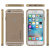 Ghostek Cloak iPhone 6S / 6 Tough Case - Clear / Gold 3