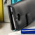 Olixar Genuine Leather Microsoft Lumia 650 Wallet Case - Black 10