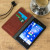 Olixar Leather-Style Microsoft Lumia 650 Wallet Stand Case - Brown 5