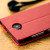 Olixar Leather-Style Microsoft Lumia 650 Wallet Stand Case - Red 8