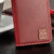 Moncabas Vintage Genuine Leather iPhone 6S / 6 Wallet Case - Red 6