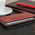 Moncabas Vintage Genuine Leather iPhone 6S / 6 Wallet Case - Red 7