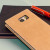 Moncabas Vintage Leather Samsung Galaxy Note 5 Wallet Case - Camel 2