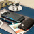 Olixar Brushed Metal Card Slot Samsung Galaxy S7 Edge Case - Navy Blue 4