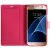 Mercury Rich Diary Samsung Galaxy S7 Premium Wallet Case - Pink 2