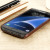 Olixar Leader-Style Samsung Galaxy S7 Wallet Card Slot Hülle Braun 4