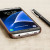 Olixar Leader-Style Samsung Galaxy S7 Wallet Card Slot Hülle Braun 9