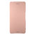 Coque Sony Xperia X Officielle Style Cover Flip - Rose Or 2