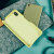 Original Sony Xperia X Protective Cover Case Hülle in Lime Gold 2