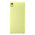 Original Sony Xperia XA Style Cover Flip Case Tasche in Lime Gold 2