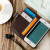 Olixar Genuine Leather iPhone SE Wallet Case - Brown 4