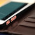 Olixar Genuine Leather iPhone SE Wallet Case - Brown 6