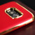 Motomo Ino Line Infinity Galaxy S7 skal - Röd / Guld 3