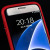 Motomo Ino Line Infinity Galaxy S7 Case - Iron Red / Chrome Gold 4