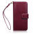 Olixar Samsung Galaxy S7 Edge Tasche im Brieftaschen Design Floral Rot 3