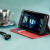 Olixar Leather-Style HTC 10 Plånboksfodral - Röd 8