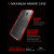 Ghostek Cloak Samsung Galaxy S7 Edge Tough Case - Clear / Red 3
