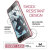 Ghostek Covert iPhone 6S / 6 Bumper Hülle Klar / Rosa Gold 4