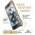 Ghostek Covert iPhone 6S / 6 Bumper Hülle Klar / Gold 2